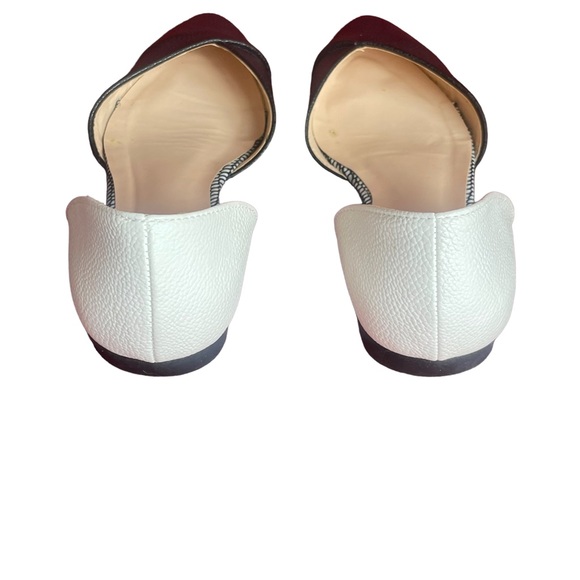 Avon black and white slip on flats - Picture 5 of 6